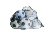 Football HQ Heavy Mesh Ball Carry Bag - Holds 15 Balls