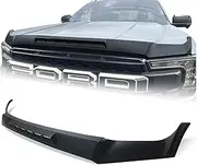 SUERAUTO4X4 Bonnet Protector for Ford Ranger and Ford Everest Next Gen Accessories 2022 2023 2024 2025 Bonnet Stone Guard Trim Cover Car Exterior Matte Black Injection
