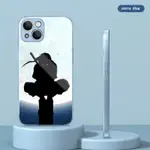 UCHIHA ITACHI NARUTO 動漫鋼化玻璃手機殼保護套適用於 IPHONE XR XS MAX 11 12