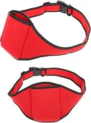 SUPVOX 2pcs Adjustable Microphone Waist Belt for Outdoor Activities Ultralight Fitness Trainers Fanny Pack for Running Phone Keys Holder Durable Robust Design