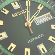 New Seiko SNKM97 Recraft Green Dial❤️ Automatic Men's Watch( BNS)!!