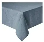 OLIVIA & OLIVER 70x120 Inch Madison Tablecloth in Blue. For Oblong/Oval Tables