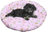 Dog Cooling Pad, Round Dog Sleeping Rest Mats, Washable Pads for Puppy Dog Beds, Crates and Kennels