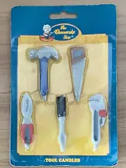 NEW The Cheesecake Shop - Tool Candles Cake Toppers - Fun Party Birthday Tradie