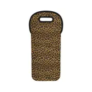 Wine Tote chiller Bag, Leopards Print, Animal, Wine Lover gift, Reusable,
