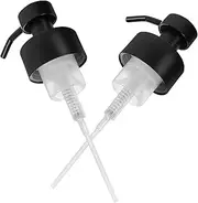 PLAFOPE 2pcs Foam Soap Dispenser Dish Soap Pump Dispenser Shampoo Dispenser Pump Soap Dispenser Pump Pumps for Shampoo Bottles Soap Pump Replacement Shampoo Bottle Pump Lotion Bottle Pump