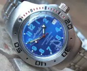 Vostok Amphibian Diver Mechanical Automatic Winding Wrist Watch 060382