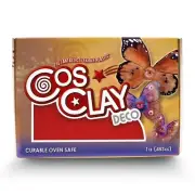 M00525-FS MOREZMORE 1 lb Cosclay Deco RED Flexible Polymer Clay Soft Grade