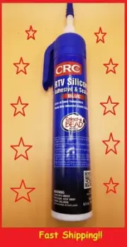 1 CRC RTV Silicone Sealant Blue Heavy Duty Industrial Gasket Sealant (NEW)