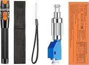 Fibre Optic Red Light Pen 30KM 30MW Fibre Optic Tester with FC Male to LC Female Adapter