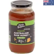 Australian Organic Raw Honey, 1 kg - As pure as honey can BEE! Raw, unpasteur...