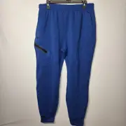 Under Armour UA Unstoppable Fleece Joggers Blue 1379808-432 Mens Size Large New
