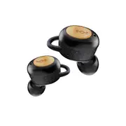 MARLEY Champion 2 True Wireless Sports Earbuds - Signature Black Bamboo finish & [EM-JE132-SB]