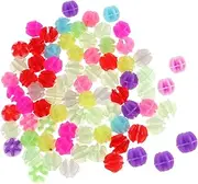 FOYTOKI 180Pcs Colorful Plastic Bike Spoke Beads Easy Clip Bicycle Decorations for Enhanced Style Smooth Edges Fits Standard Bicycle Spokes for Customizing Your Ride