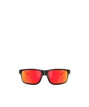 Gibston XL rectangle-frame sunglasses 62 Orange