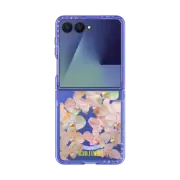 Galaxy Z Flip7 Impact Magnetic Case AF PASTEL FLWRS