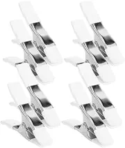 SHINEOFI 8pcs Heavy Duty Spring Clips for Background Photography Plastic Clamps for Securely Holding Backdrops Ergonomic Grip Design for Light Stands and Home Decoration