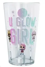 LOL Surprise U Glow Girl Disco Ball 24-oz. Tritan Tumbler