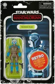 BO-KATAN KRYZE ( 4" ) STAR WARS: MANDALORIAN ( RETRO COLLECTION ) ACTION FIGURE