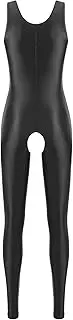 [GRRKDFQ] Women'S Lingerie Open Crotch Solid Color Sleeveless Nightwear