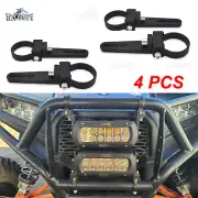 4PCS 1.75" Light Bar Roll Cage Mount Bracket Clamp For Polaris RZR Sportsman