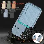 Magnetic Card Holder Case For Samsung S25 S24FE S24 S23 S22 S21 S20 A06 A16 A56