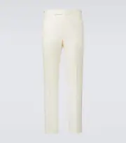 [Gabriela Hearst] Gabriela Hearst Wool, silk, and linen suit pants AU 99 white