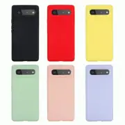 For Google Pixel 9 8 7 6 Pro 9A 8A 7A Liquid Silicone Shockproof Soft Case Cover