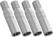 Vehicle Accessory 4pcs Tire Valve Stem Caps Long Valve Stem Extenders for Cars Motorcycles Bicycles Easy to Install