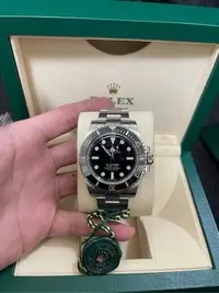 在飛比找Yahoo!奇摩拍賣優惠-勞力士 Rolex submariner 114060 黑水