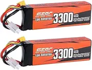 4S 3300mAh 14.8V 100C Compatible with RC FPV Quadcopter Drone XT60 Rechargeable FPV Lithium Battery Replacement Parts