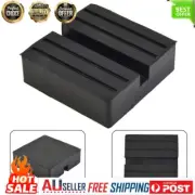 1PCS Black Jacking Beam Rubber Support Block Scissor Car Lift Pad 70x70x25mm