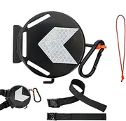 Retractable Cycle Traction Rope,Riding Parent-Child Pull Traction Rope with Carabiner - Portable Outdoor Cycle Trailer Attachment for Kids, Adults, Friends, Family