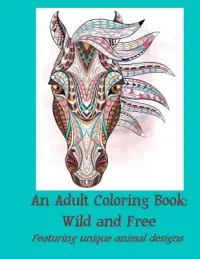 在飛比找博客來優惠-An Adult Coloring Book: Wild a