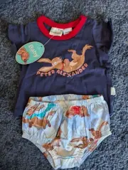 Brand New With Tags Peter Alexander Baby PJs Size 000