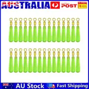 60pcs Copper Head Drift Fish Floats Rotation Buoy Seat Fishing Bobber (S+M) AU