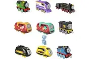 Thomas Friends Diecast Toy Trains Sodor Cup Racers Set of 9 Push-Along Engines for Preschool Pretend Play Kids Ages 3+ Years