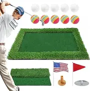 Floating Golf Green | Floating Golf Putting Turf Game Set - Practice Mat for Outdoor, Training Activities for Pool Lake Backyard Swimming Pool