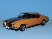 Carlectables 1/18 Holden HQ Monaro GTS Coupe Russet with Black Stripes MiB