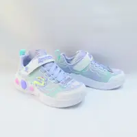 在飛比找蝦皮購物優惠-Skechers 買鞋送襪 S LIGHTS 中童 3026