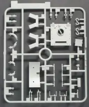 Dragon 1/35th Scale Tiger I Ausf H2 - Parts Tree V from Kit No. 6683