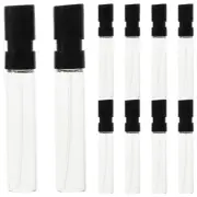10pcs 2ml Glass Travel Atomizer Mini Perfume Spray Bottle Refillable