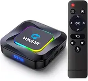 CHROX Android TV Box 13.0, VONTAR R3 Android Set Top Box 4GB RAM 128 GB ROM,RK3528 Quad Core CPU Support 2.4/5.8Ghz Dual WiFi 4K/8K H.264 HD Smart Android Box,4gb+64gb