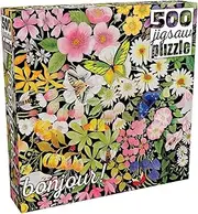 [Buffalo Games] Bonjour - Bex Parkin - Night Blossoms - 500 Piece Jigsaw Puzzle for Adults Challenging Puzzle Perfect for Game Nights - Finished Puzzle Size is 21.25 x 15.00
