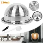 For Nespresso Vertuo Stainless Steel Reusable Refillable Coffee Pod Capsules Kit