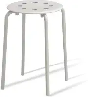 New IKEA Stool Marius stackable Kitchen Breakfast Bar Dining Stool White