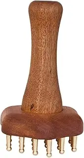 Wooden Massage Body Brush Massager Brush Tool Versatile Acupressure Handheld Guasha Scraping Brush Body Massager for Legs