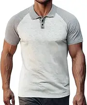 [Generic] Shirts for Men Baggy Funny T Novelty White Shirt Slim Fit Pack Short Sleeve Vests Mens Short Tops with Zip Pockets Holiday Sleeved Polo Plain Black Full Thick Button Down Collar