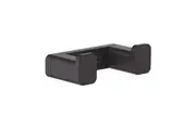 Hansgrohe Addstoris Double Towel Hook in Matt Black (41755670)
