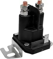 Lawn Mower Starter Solenoid - 12V Lawn Mower Replacement Relay,Multifunctional Mowing Machine Accessory for ATV, Utility Vehicle, Snowmobile